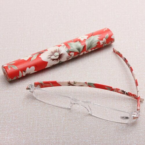 Lesebrille Orchid red mit Etui Online kaufen Schweiz