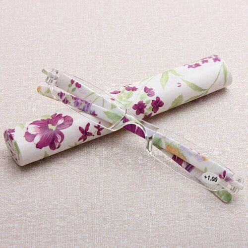 Lesebrille Orchid white mit Etui online shop schweiz