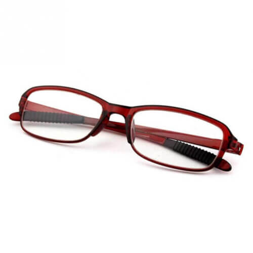 Lesebrille lightweight rot elegant robust