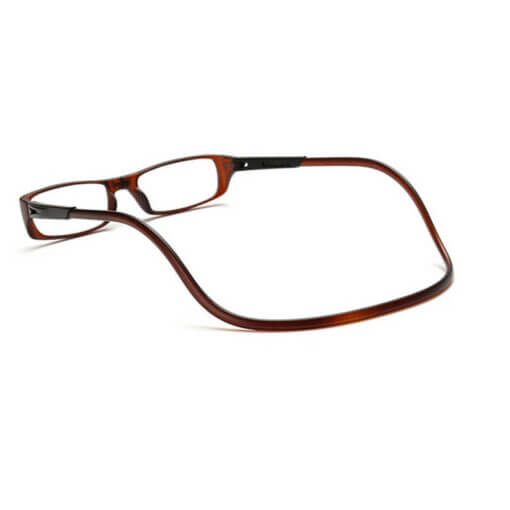 Lesebrille Fashion Magnetverschluss braun shop